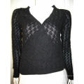 Sweat en tricot informatique en cachemire